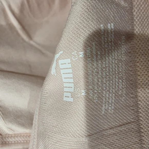 Puma Women's Light Pink Sports Bra - Picture 3 of 3
